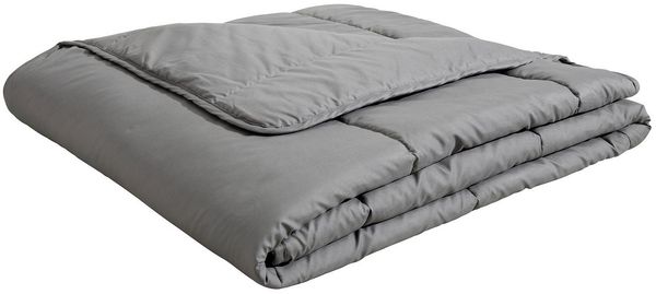 OTTO home Microfaserbettdecke Clarra, Bettdecke 135x200 cm, 155x220 cm, 200x200 cm, Füllung: Polyester, Bezug: Polyester, Bettdecken in grau, Sommer, Winter, 4 Jahreszeiten, Decke