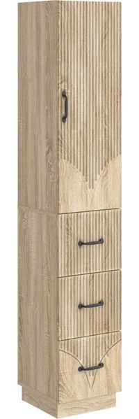 vidaXL Schrankset 2 pcs Sonoma-Eiche 33 x 34,5 x 87 cm Holzwerkstoff 3416810