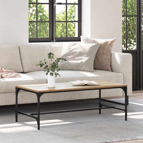 vidaXL Couchtisch Artisan-Eiche 100 x 50 x 35 cm Holzwerkstoff 881121