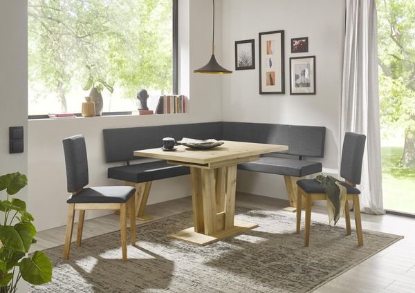 Eckbank Eckbankgruppe VERONA II 190x150 cm Eiche mit Tisch Varese