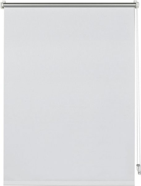 Deco Company Rollo mit Thermo-Rückseite zum Klemmen, Verdunklungsrollo ohne Bohren, Höchste Lichtreflexion, Hitzeschutz, Energiesparend, Weiß, 65 x 150 cm (BxH)