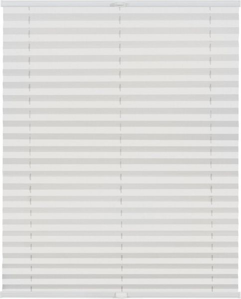 Lichtblick Thermo-Plissee Ljungby 30x100 cm (BxL) Weiß Tageslicht mit Hitzeschutz; einfache Installation mit Klemmträgern; verspannt