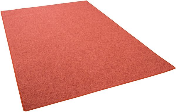 my home Teppich Fortis, Schlinge, Made in Netherlands, rechteckig, Höhe: 5 mm, Uni Farben, gekettelt, auch als Läufer, strapazierfähig, Wohnzimmer