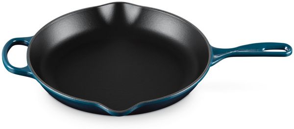 LE CREUSET Bratpfanne Brat- und Servierpfanne Signature rund nuit 30cm