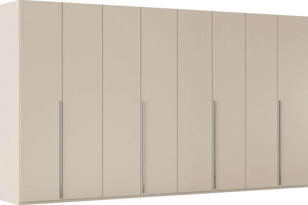 rauch Drehtürenschrank Kleiderschrank Schrank Garderobe Wäscheschrank BESTSELLER MONTCLAR (3 Ausstattungen BASIC/CLASSIC/PREMIUM (SOFT-CLOSE), Breiten 201-400 cm) Front in Glas/Hochglanz/Dekor/Grauspiegel in 5 Breiten MADE IN GERMANY