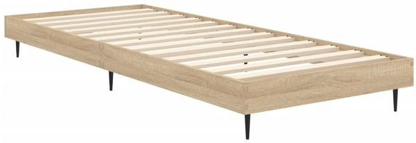 vidaXL Bettgestell ohne Matratze Sonoma-Eiche 75x190 cm Holzwerkstoff 832312 Bild 5