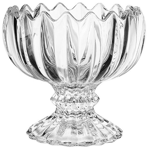 La Fiore Grande Glasschalen mit Fuß 230 ml - 6-teiliges Set, Dessert- & Eisschale