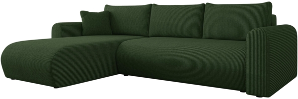 Ecksofa Eliwo Cord (Farbe: Poso 14)