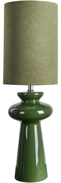 Tischlampe OTEROS Olivgrün