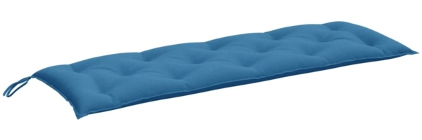 vidaXL Gartenbank-Auflage Melange Blau 150x50x7 cm Stoff 4002557