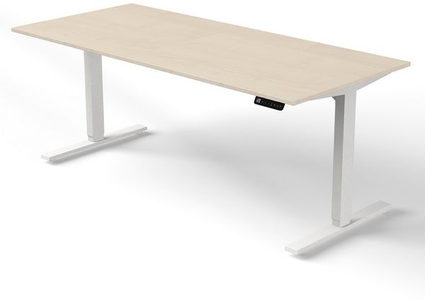 Kerkmann Move 3 3810 Schreibtisch- Stehtisch 1800 x800 mm elektrisch höhenverstellbar 720 - 1200 cm Mit Memory-Funkton - 4 Höhen speicherbar Ahorn Bild 6