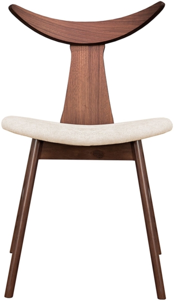 Selsey ‘Henrico’ Holzstuhl, Nussbaum/Latte Bild 6