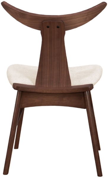 Selsey ‘Henrico’ Holzstuhl, Nussbaum/Latte Bild 7