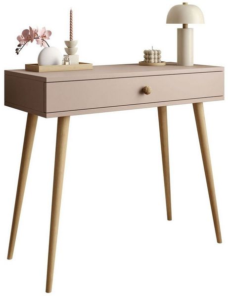 Lookway Konsolentisch HARMONY elegante Konsole im skandinavischen Stil mit Schublade (1x Konsole), Breite: 90 cm