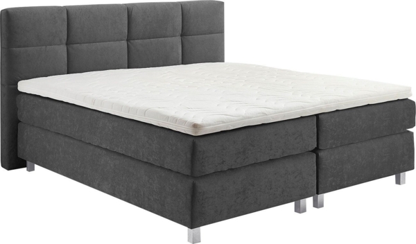 Westfalia Schlafkomfort Boxspringbett, wahlweise mit Kaltschaum-Topper Bild 1