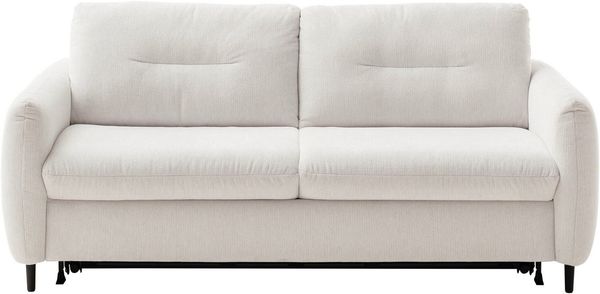 Home affaire 2,5-Sitzer Clevina, Dauerschläfer mit Kaltschaummatratze, Breite 196 cm, Sofa & Bett in einem – kinderleicht ausklappbar & freistellbar im Raum