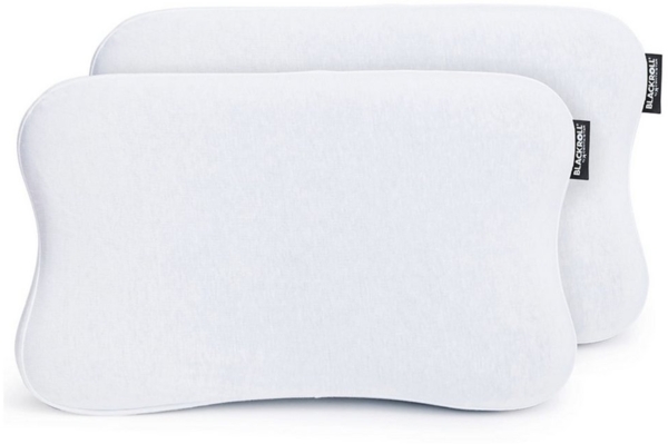 BLACKROLL® Pillow CASE Jersey, Kissenbezug 30 x 50 cm für Recovery Pillow, weicher Kopfkissenbezug aus hochwertiger Baumwolle, formstabile Kissenhülle ohne Faltenbildung, Weiß