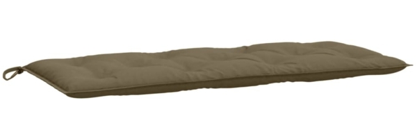 vidaXL Gartenbank-Auflage Melange Taupe 120x50x7 cm Stoff 4002550