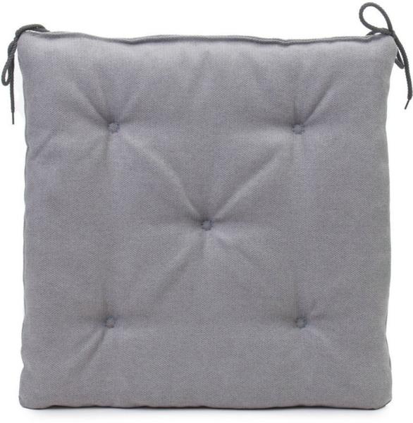 Gözze Sitzauflage Darco Uni, (1 St), 1 Stück, Maße: 40 x 40 x 4 cm, mit Füllung, mit Bindebändern