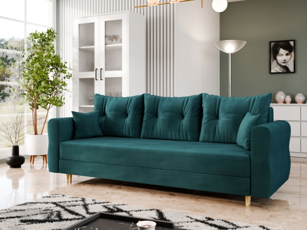 Schlafsofa Zyruno S 3 (Farbe: Manila 37)