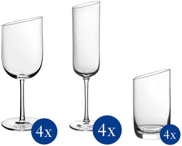 Villeroy & Boch NewMoon Gläserset 12-tlg.