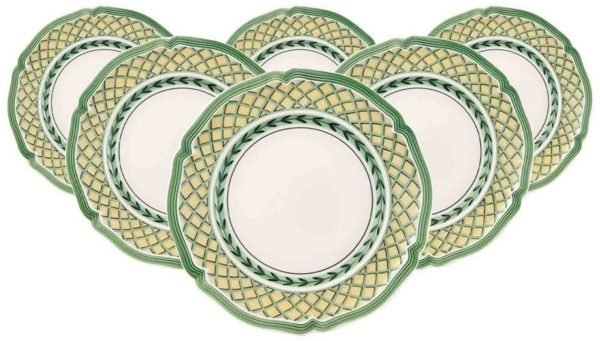 Villeroy & Boch French Garden Orange Brotteller ø 17,4 cm 6er Set