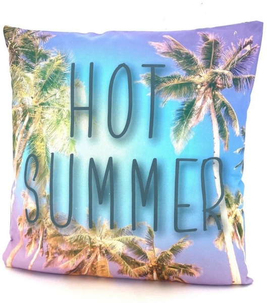 heimtexland Dekokissen Outdoorkissen Garten Deko Outdoor Kissen gefüllt, Lotus Effekt, schmutz- und wasserabweisend, inkl. Füllung