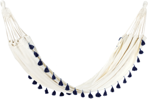 Hängematte VERCELLI Baumwolle Dunkelblau