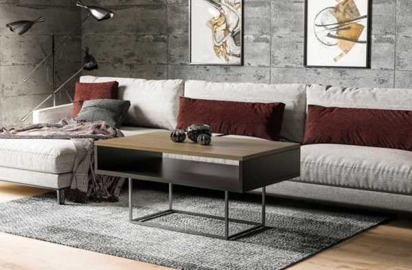 Couchtisch Enna 100x60x53 (Natur)