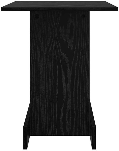 vidaXL Beistelltisch Schwarz Eichen-Optik 44,5 x 45 x 55 cm 891217 Bild 5