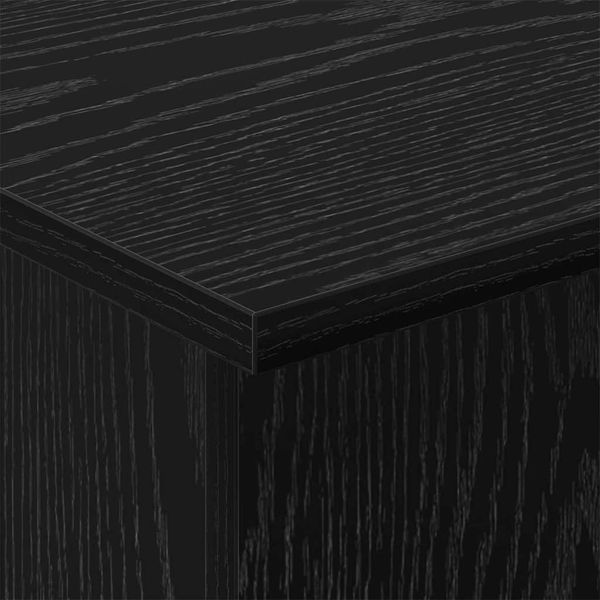 vidaXL Beistelltisch Schwarz Eichen-Optik 44,5 x 45 x 55 cm 891217 Bild 8