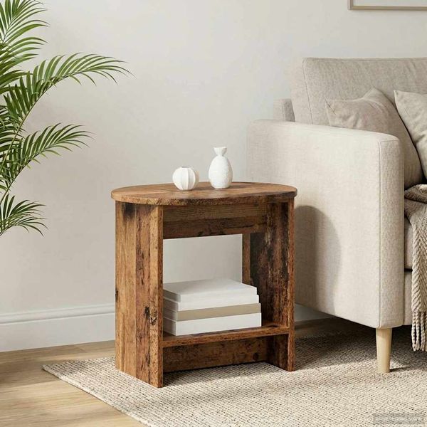 vidaXL Beistelltisch Altholz 50 x 39,5 x 55 cm Holzwerkstoff 899859