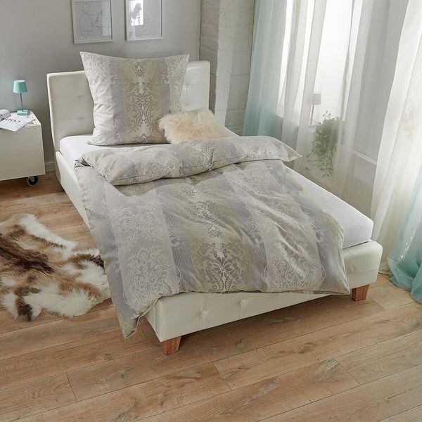 TRAUMSCHLAF Bettwäsche Livina, Flanell, 3 teilig, Edelflanell-Winterbettwäsche in edlem Look