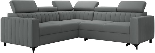 Ecksofa Kiarge 2R2 (Farbe: Velluto 18)