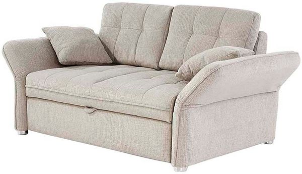 Jockenhöfer Gruppe Schlafsofa Leon, B: 147 - 187 cm, Liegefl. 120 - 160x200 cm, Breite wählbar, mit Bettfunktion & Zierkissen, in 3 Breiten