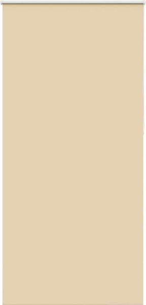 vidaXL Verdunkelungsrollo Beige 100x230cm Stoffbreite 95,7cm Polyester 4010816