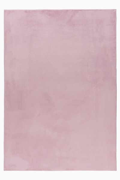Hochflor Teppich Pia rechteckig - 200x290 cm - Rosa