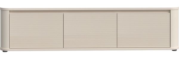 Lowboard >BREATHTAKER< 3 Türen, in Sandfarbig - 168x41,5x41,3cm (BxHxT)