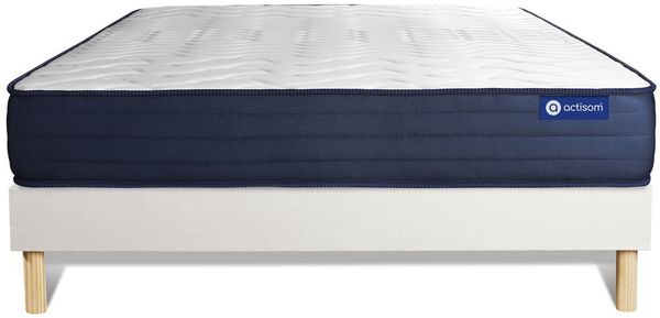 Actiflex life Matratze 120x190 cm + Bettgestell mit Lattenrost, Härtegrad 5, Taschenfederkern und Memory-Schaum, Höhe : 22 Bild 2