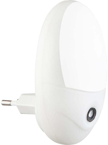 LED Wandleuchte, Direct-Plug-In, Lichtsensor, oval