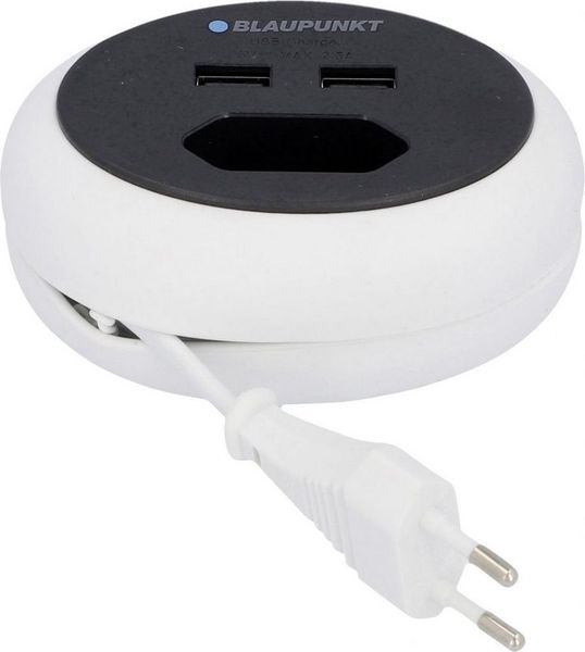 Blaupunkt Bürostuhl Blaupunkt Steckdosenleiste 1-fach 1,2m für Außen, USB-Anschluss