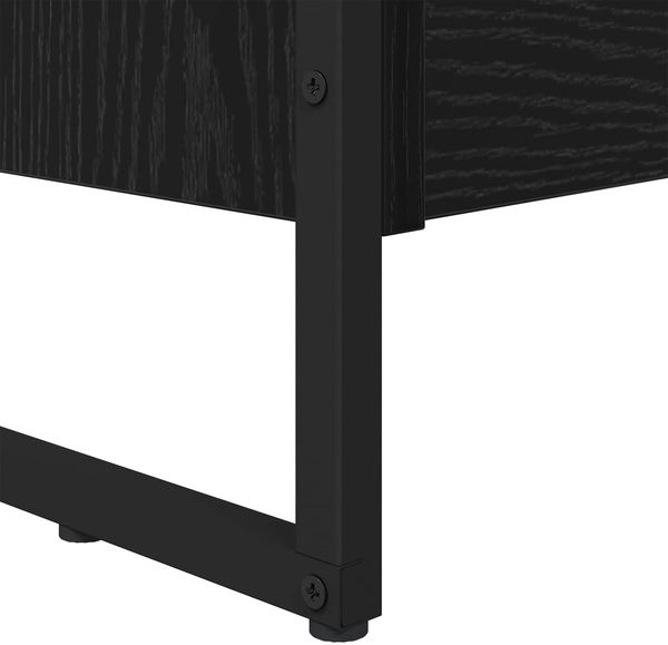 vidaXL Bücherregal 80 x 30 x 155 cm Holzwerkstoff Schwarz Eichen-Optik 3403004 Bild 9