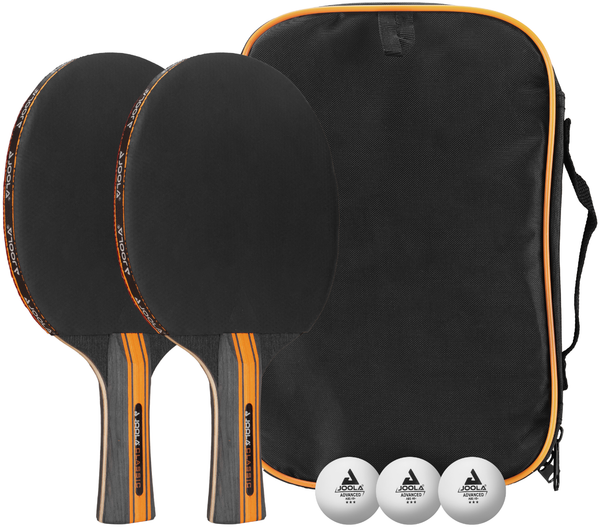 Joola Tischtennis Schlägerset "Classic" mit 2 Schlägern, Tasche und 3 Bällen