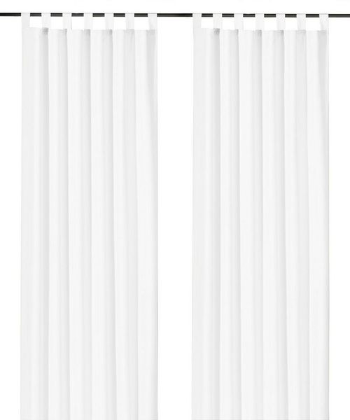 Weckbrodt Vorhang Vito (1 St), Schlaufen, blickdicht, Satin, Microvelour, blickdicht, Unifarben, Gardine, Store
