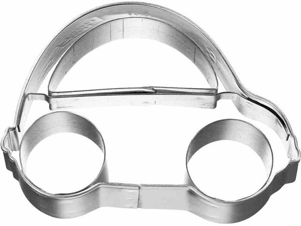 Ausstecher Käfer-Auto 6,5 cm Edelstahl [PG blau]