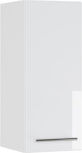 Badschrank Fame-Line Weiß Hochglanz 30 x 72 cm Vicco