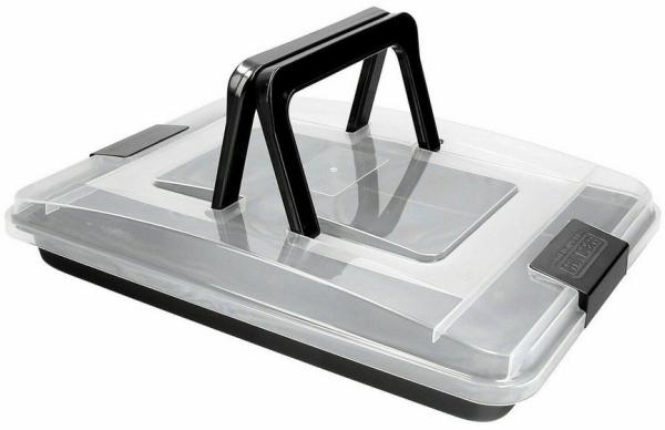 KAISER Bake & Take Brat-und Backform inklusive Kunstoff-Haube