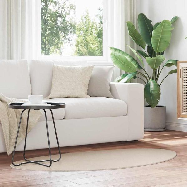 vidaXL Bereichsteppiche HUARTE Beige 80 x 150 cm Polyester 4103663