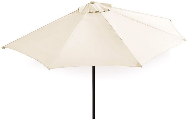 habeig Sonnenschirm Sonnenschirm halbrund #66 rechteckig Wandschirm für Balkone Terrassen
