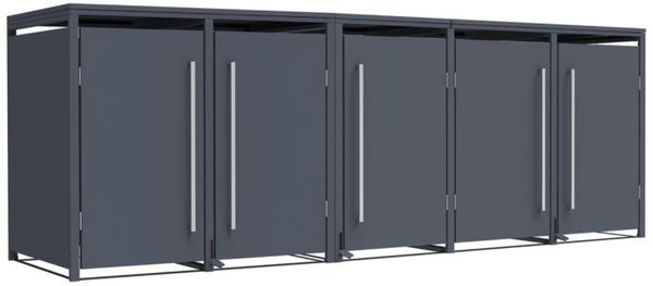 Westmann Pedura 5 | Metall Mülltonnenbox mit